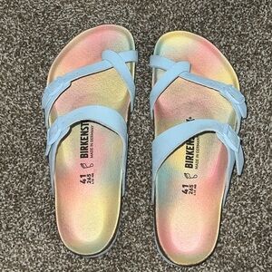 Birkenstock Women's Arizona Vegan Birko-Flor - Sky
Size 41